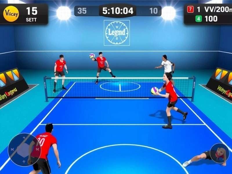 Volley Legend TN Multiplayer Match